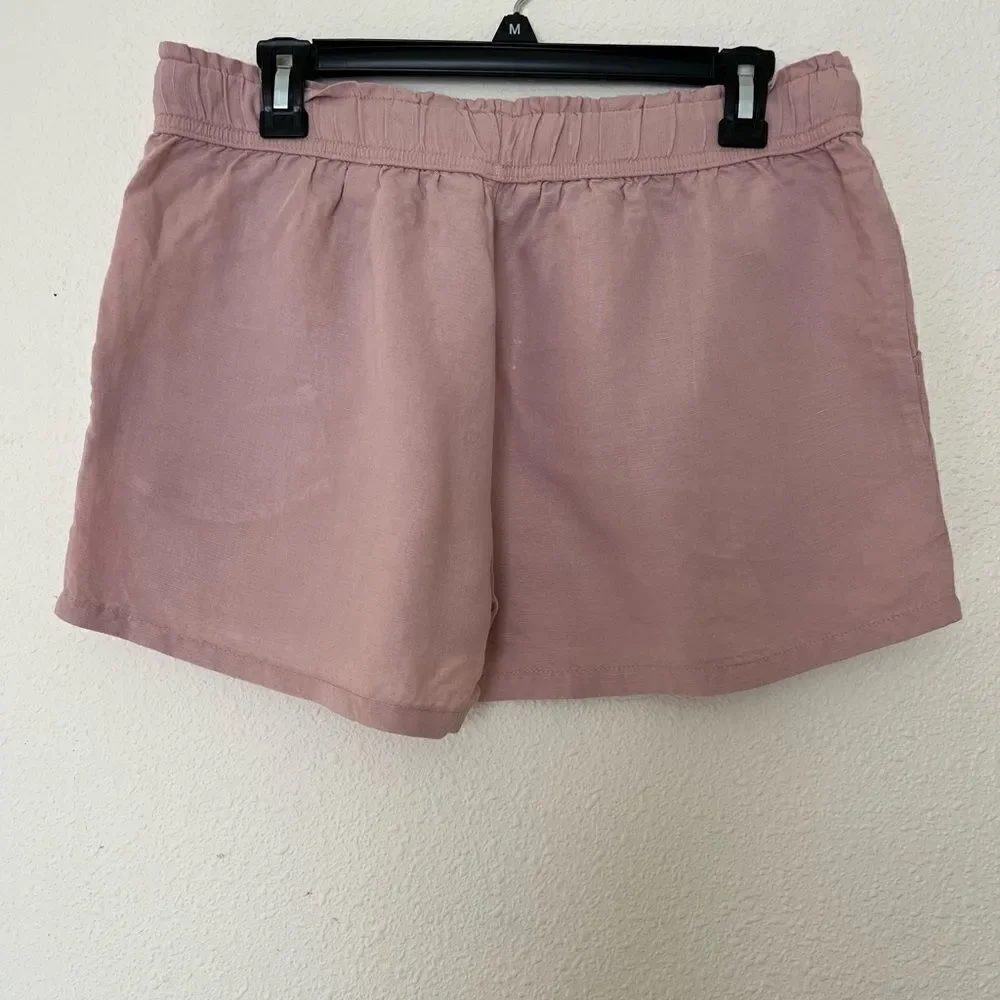 Body Essentials by Tchibo Women Drawstring Linen Blend Short - Picture 2 of 4